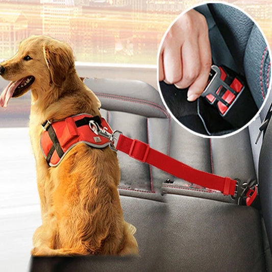 Adjustable Pet Cat Dog Car Seat Belt.