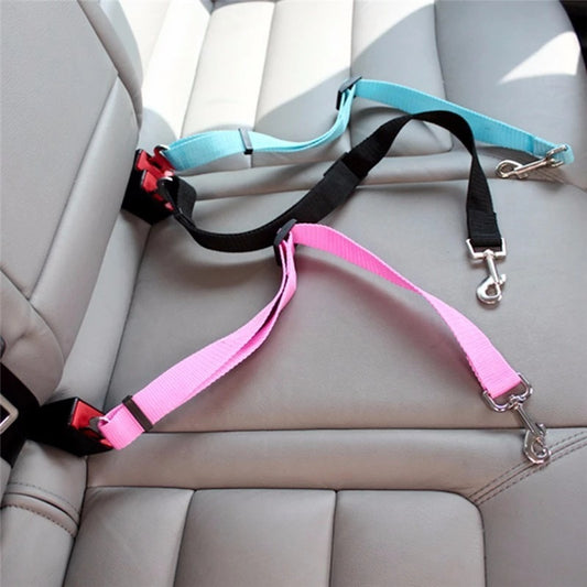 Adjustable Pet Cat Dog Car Seat Belt.