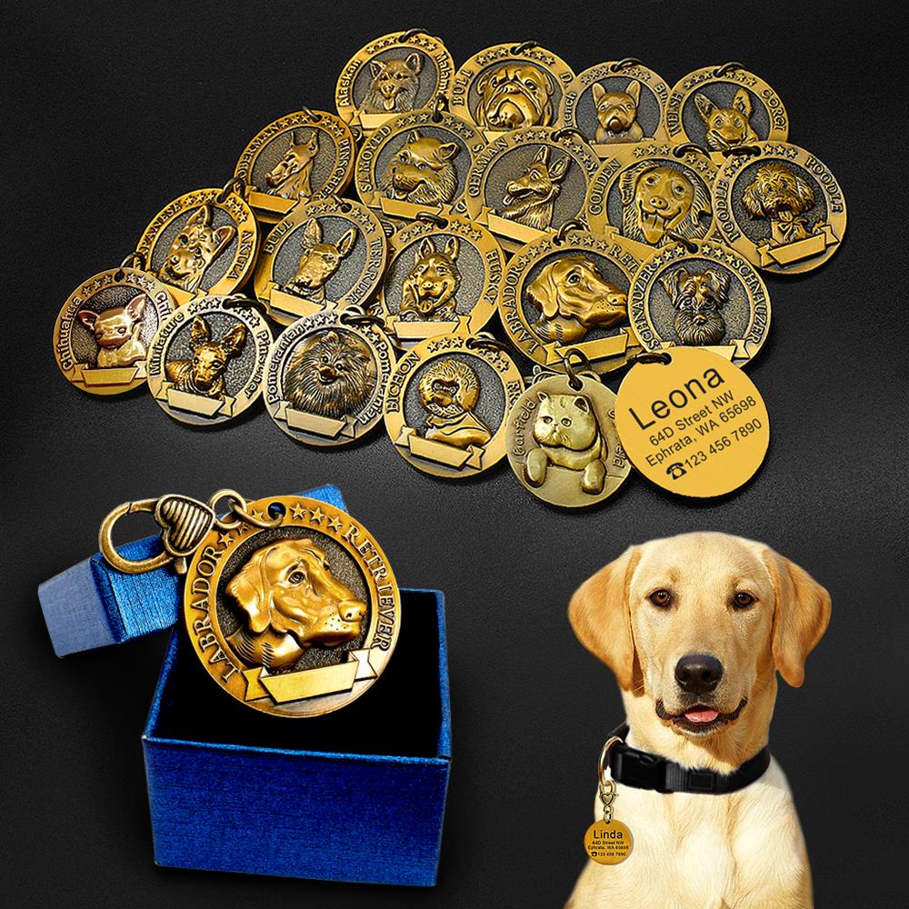 Custom Metal Engraved  Identity Card